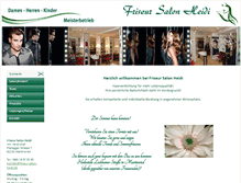 Tablet Screenshot of friseur-salon-heidi.de